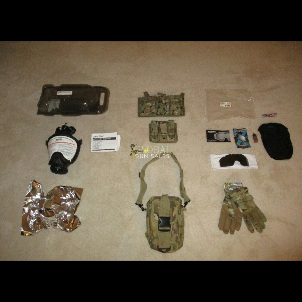 PARACLETE BODY ARMOR VEST PACKAGE, SPECIAL FORCES ISSUE, Multicam Camo RARE
