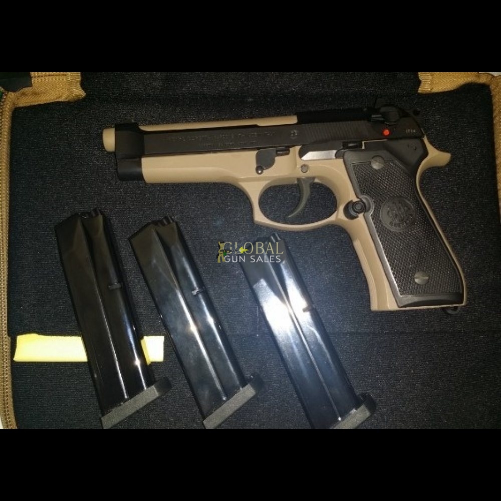 BERETTA 92 MADE IN ITALY. UPGRADED GRIPS