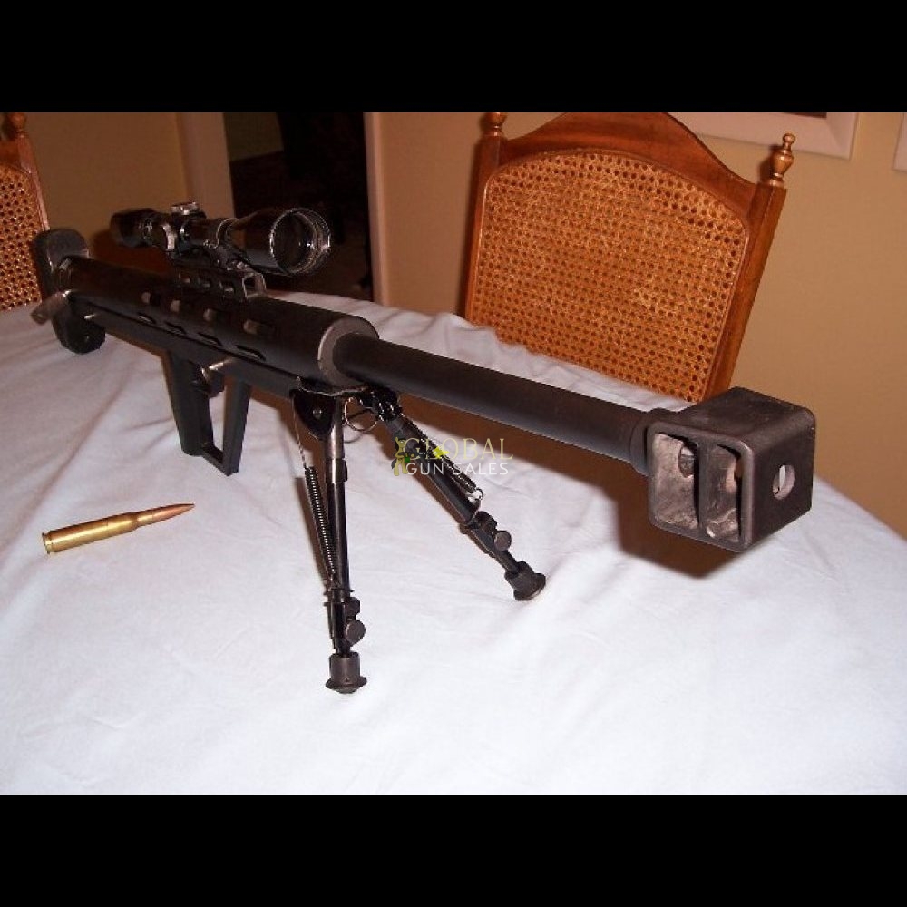 Maddi Griffin 50 Cal BMG Single Shot Rifle 
